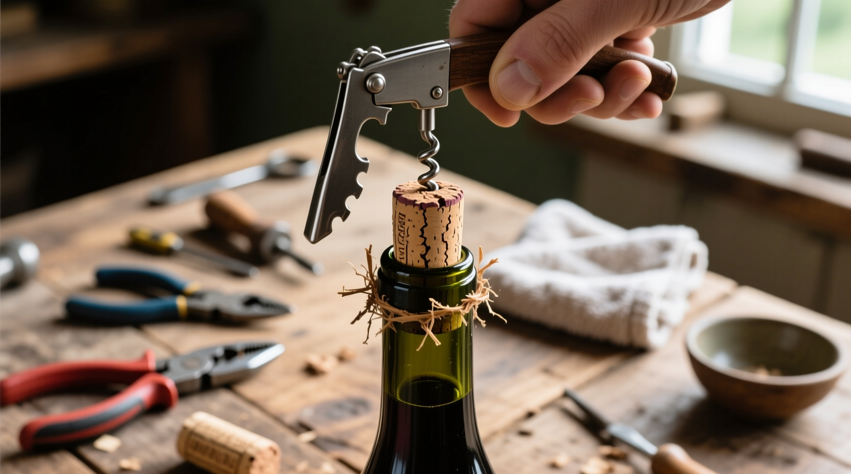 How to Remove Stuck Cork from Wine Bottle: 3 Science-Backed Methods