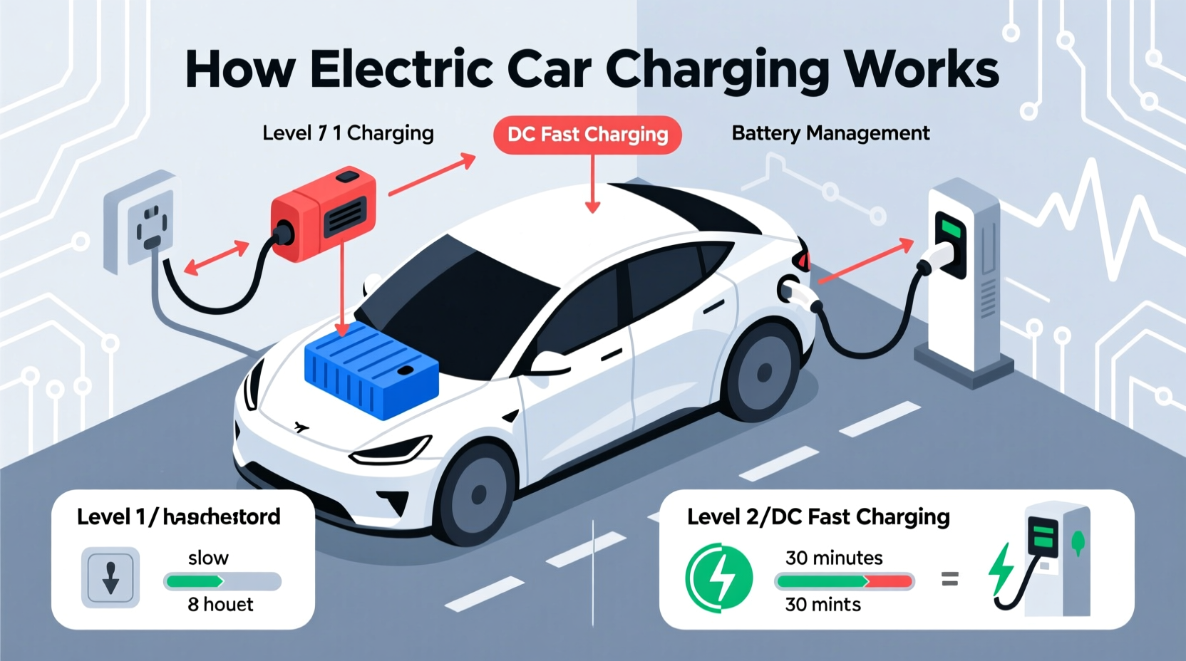 how does electric car charging work