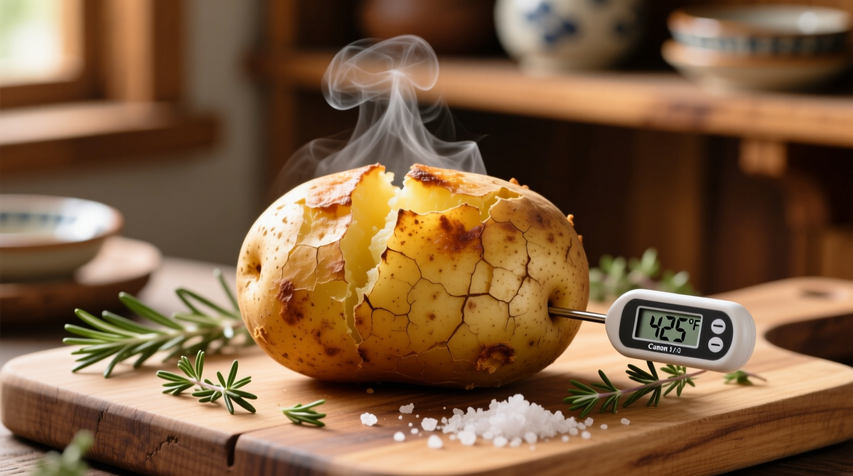 Perfect Baked Potato Temperature: 205°F to 210°F Guide