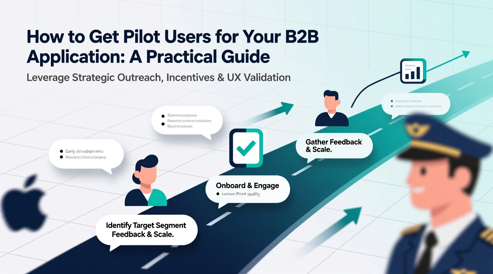 how to get pilot users for your b2b application