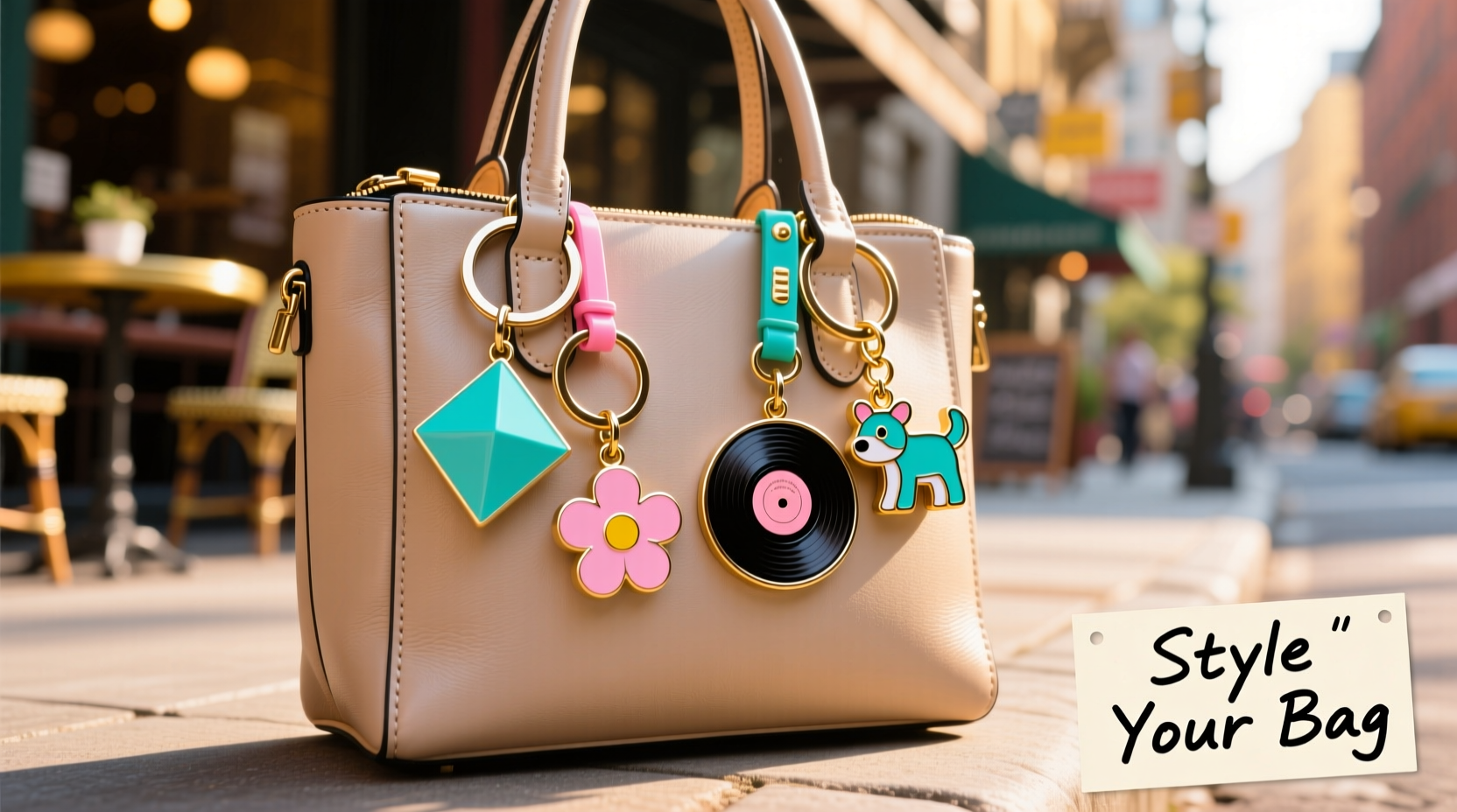 creative ways to accessorize your bag with colorful keychains for a personalized look
