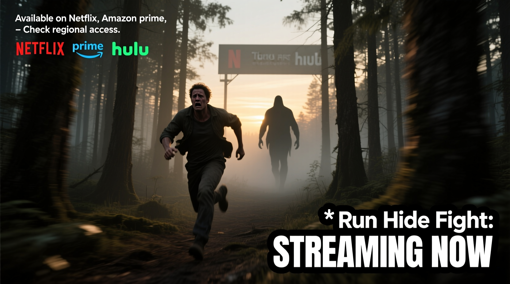 why cant i watch run hide fight streaming options availability