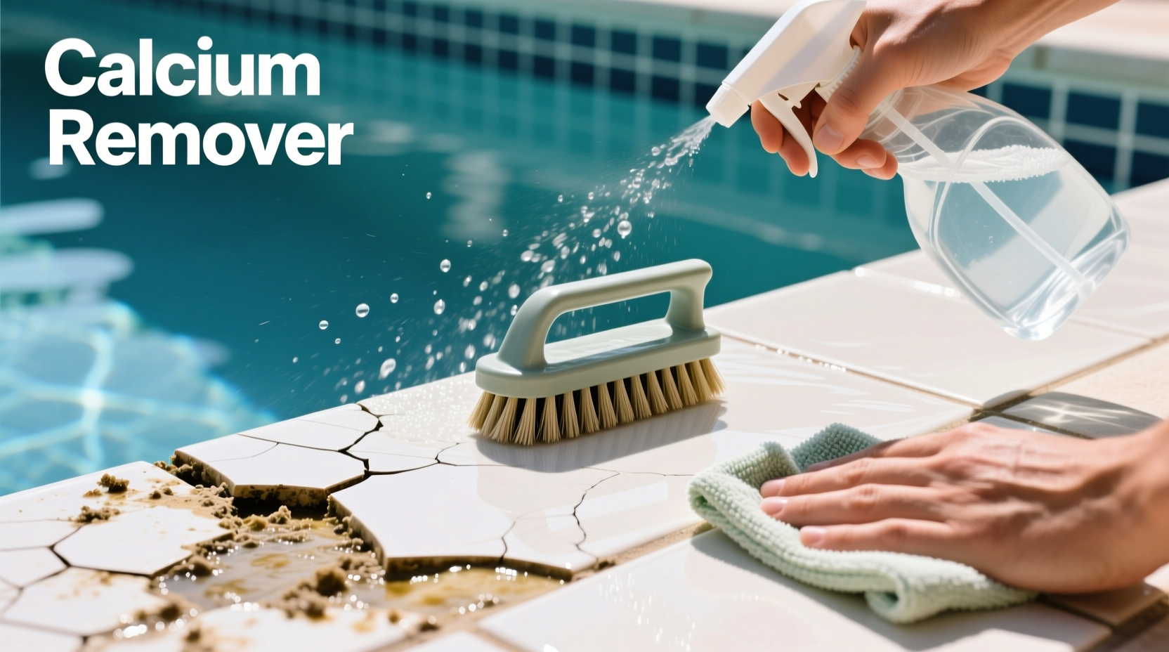 effective methods for the best way to clean calcium buildup on pool tile