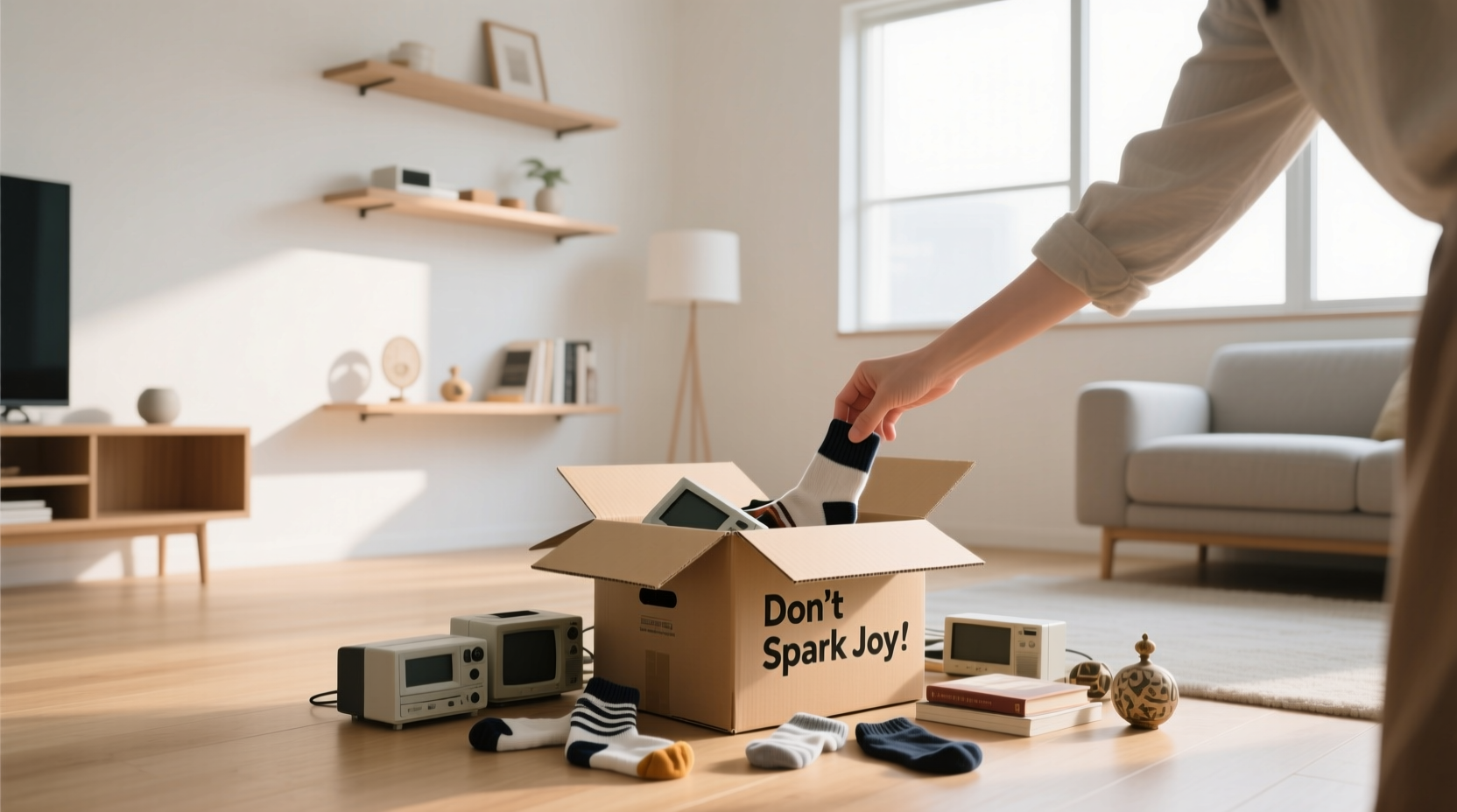what to do with all your stuff that doesnt spark joy