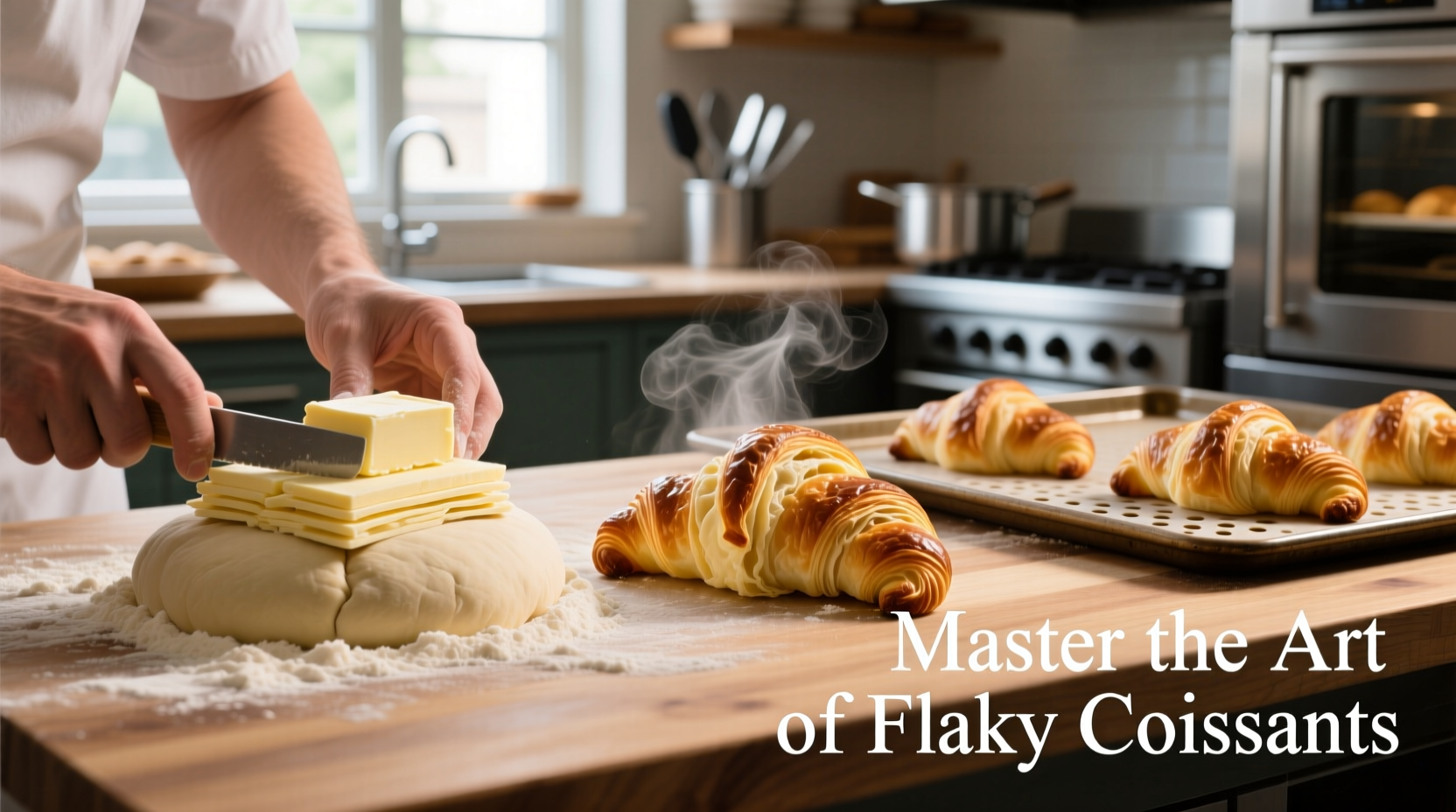 master the art of flaky croissants step by step guide using puff pastry