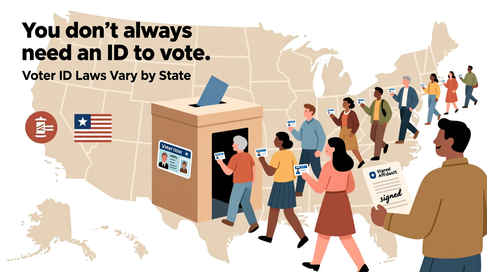 why you dont always need an id to vote understanding voter id laws