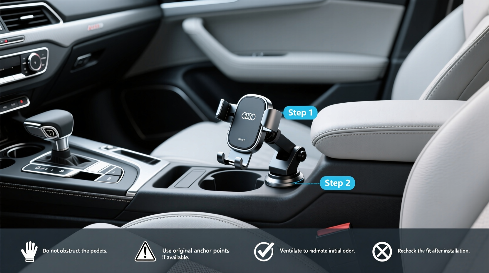 How to Choose Cell Phone Mount for Audi A3: Buying Guide