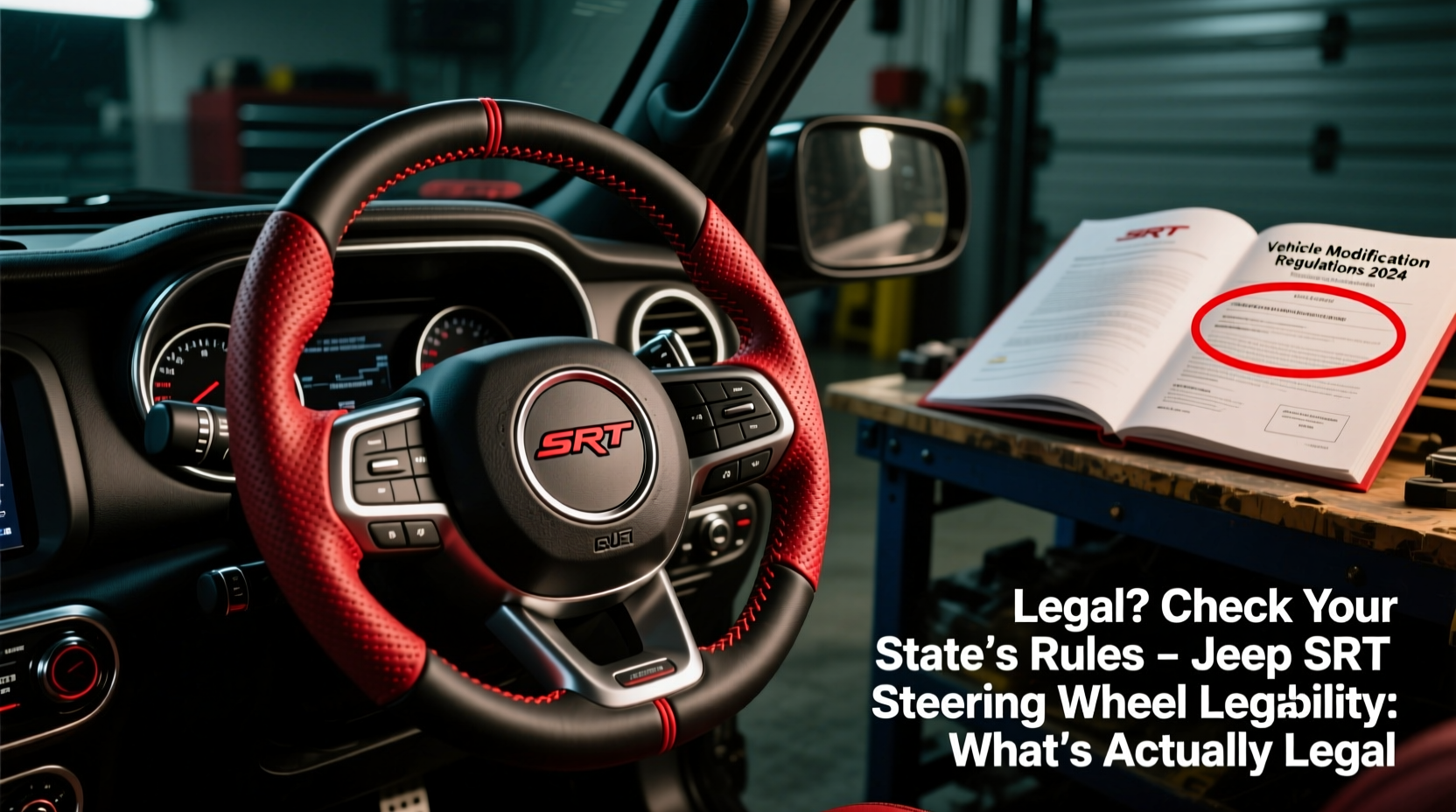 jeep srt steering wheel legality