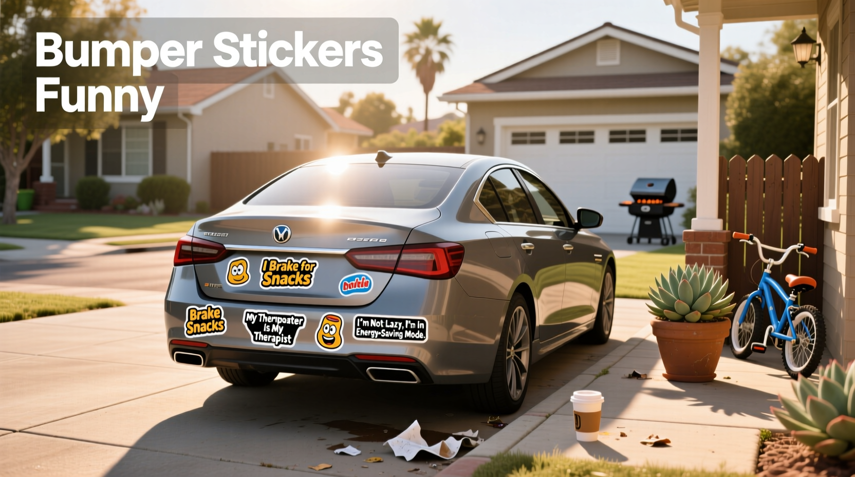 How to Choose Funny Bumper Stickers That Fit Your Style