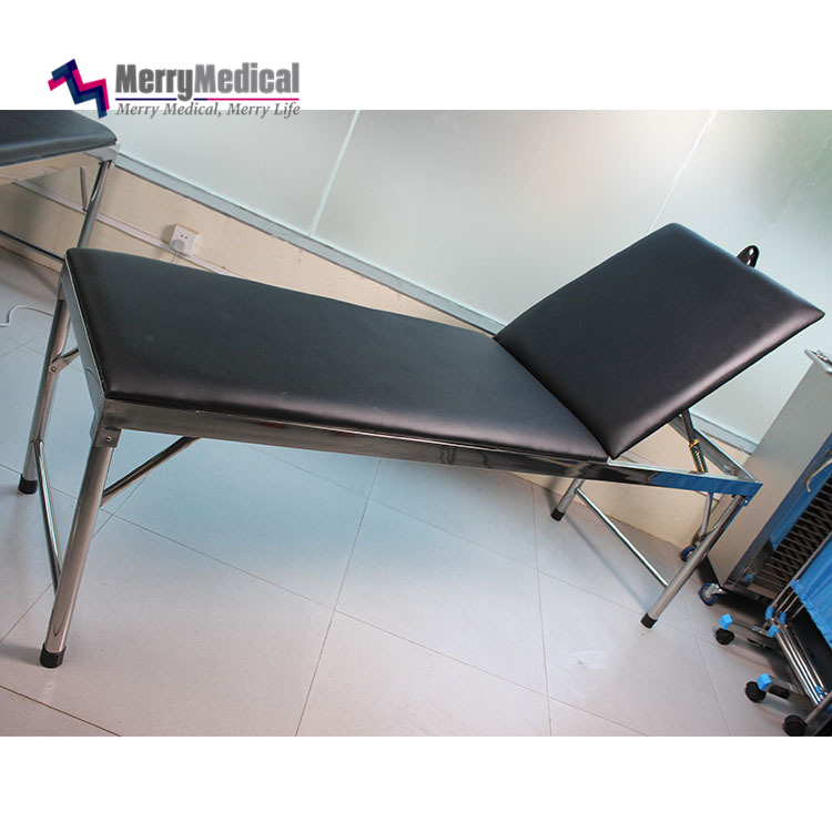 Headrest doctor examination table bed Stainless steel Healthcare equipment