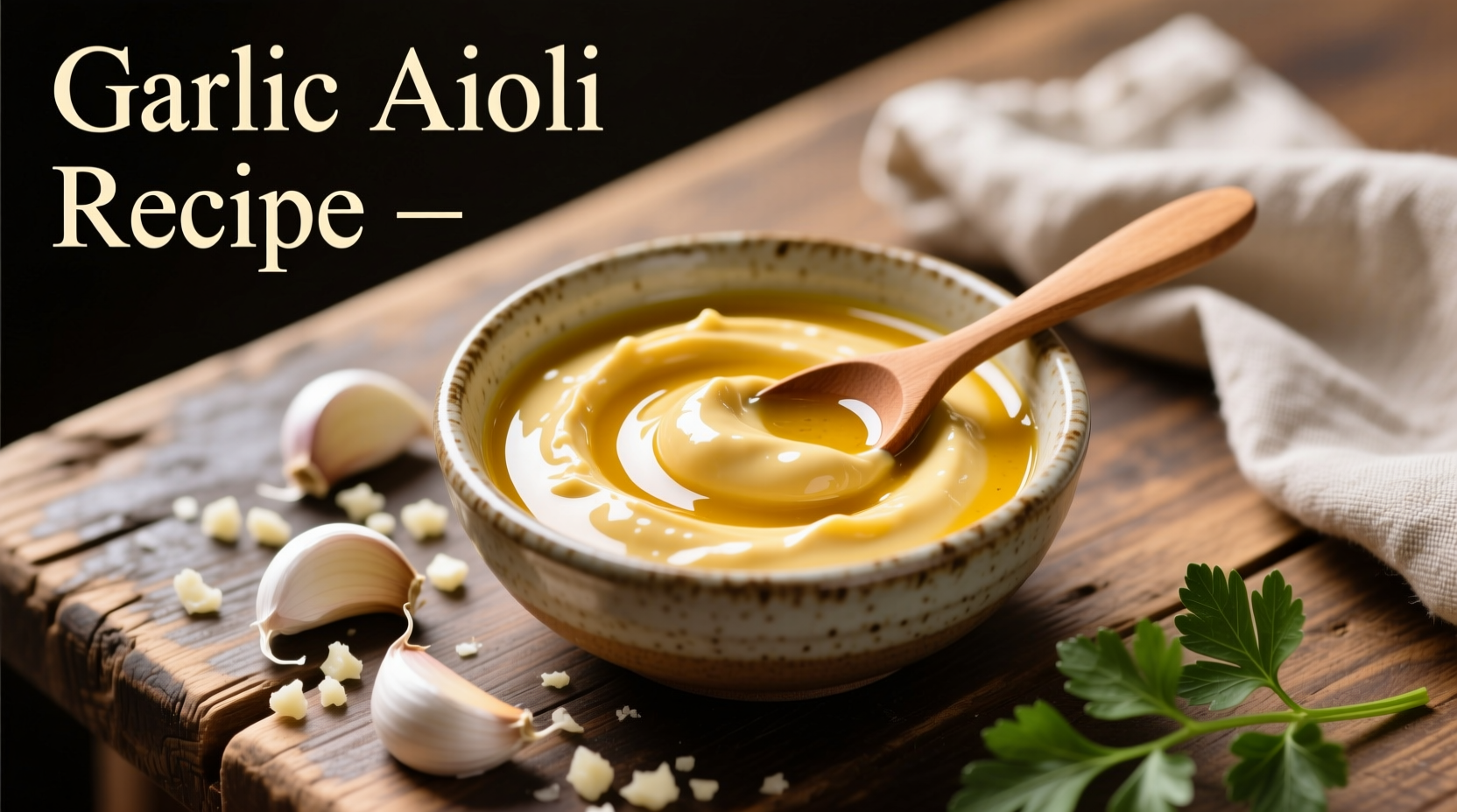 Perfect Garlic Aioli Recipe: 10-Minute Homemade Sauce