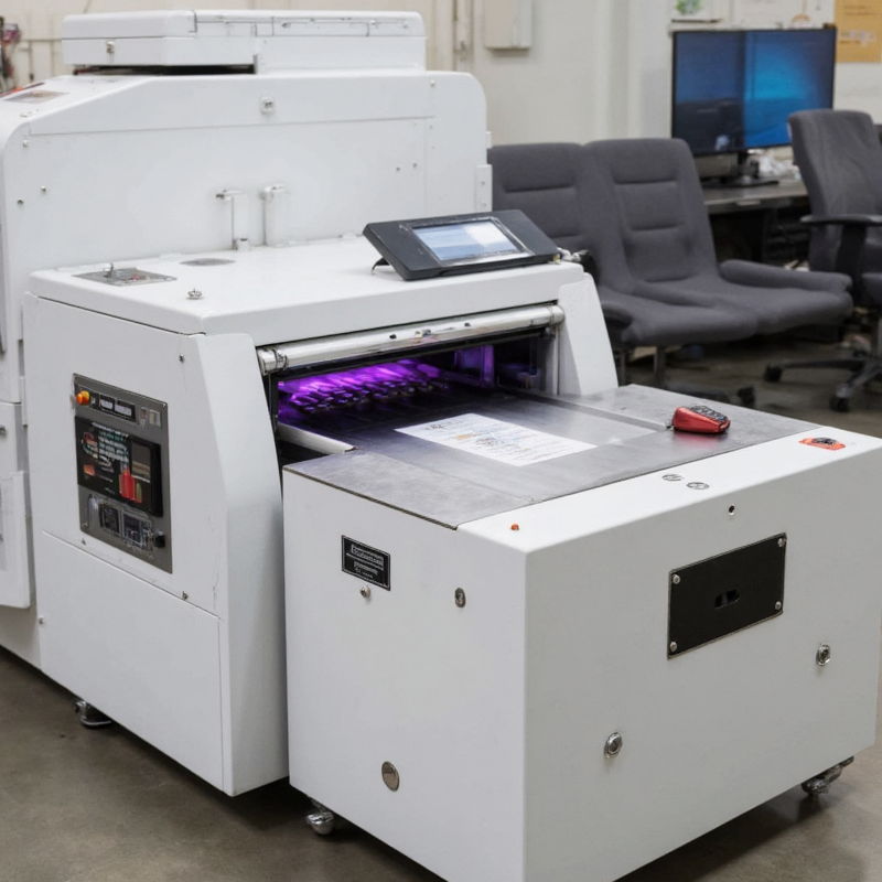 UV Interdeck for Komori Offset Printing Machines - Robust industrial UV rotary printers for advertising companies.