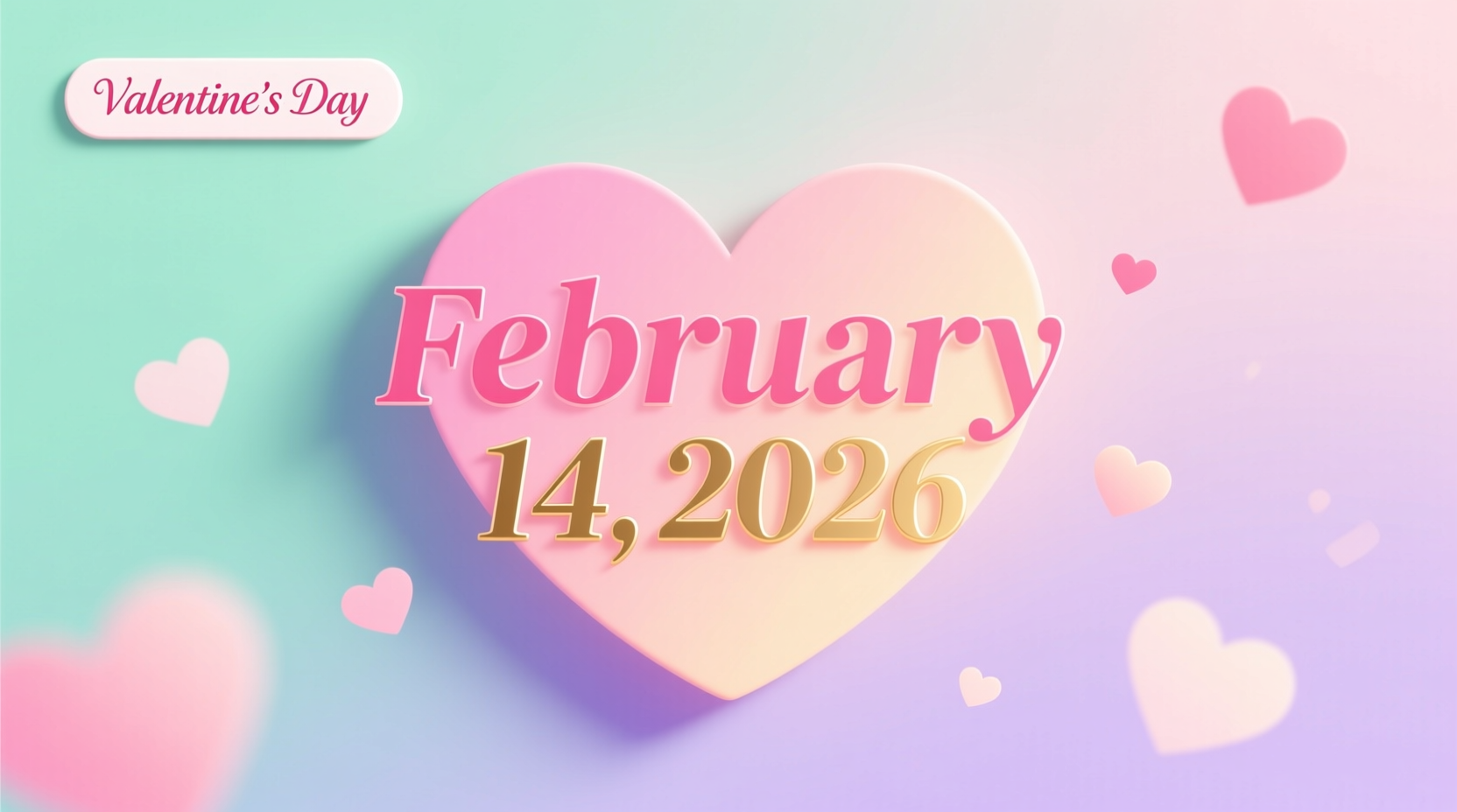 what day of the week is valentines 2026