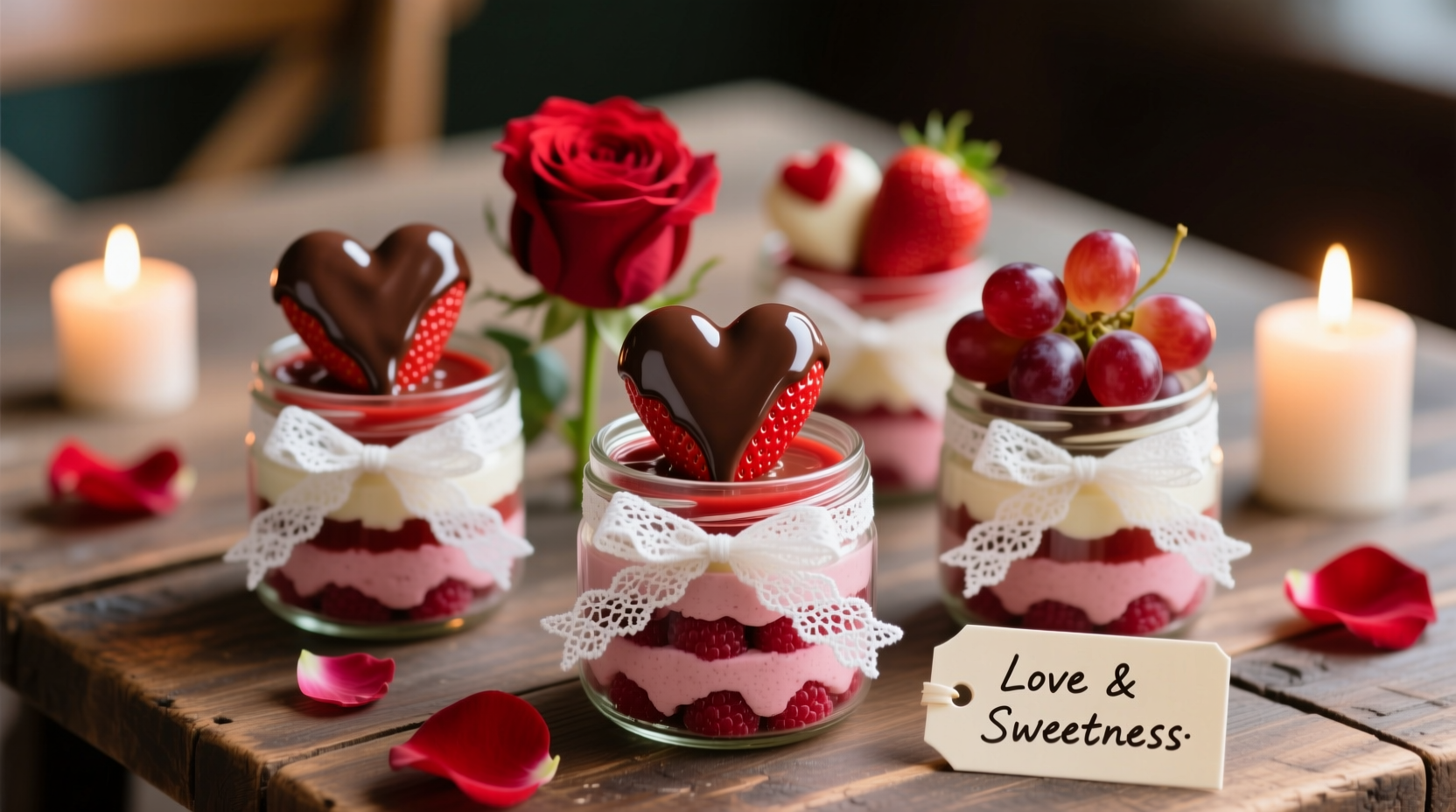 how to make an edible arrangement for valentines day