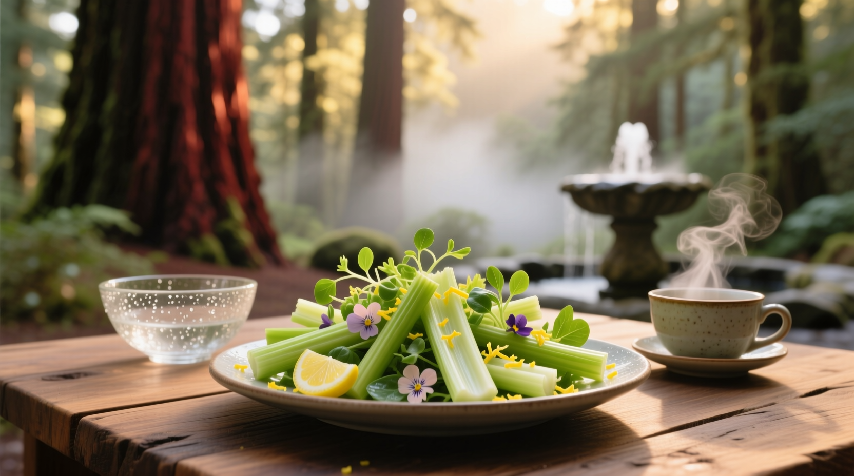 Carmel Forest Spa Celery Salad Recipe & Benefits