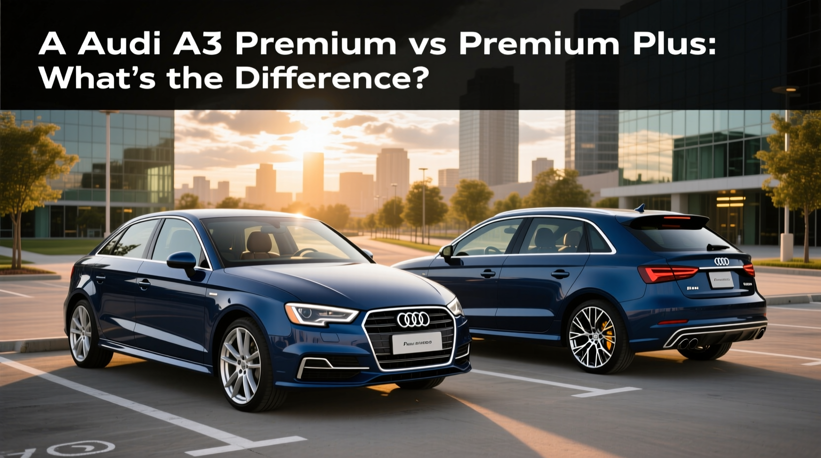 Audi A3 Premium vs Premium Plus Guide