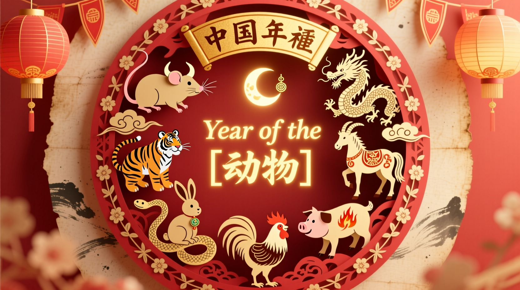 how are animals chosen for chinese new year