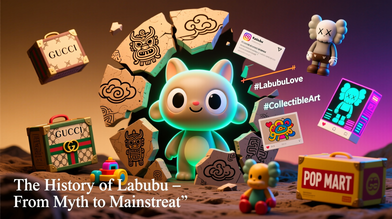 what is the history of a labubu