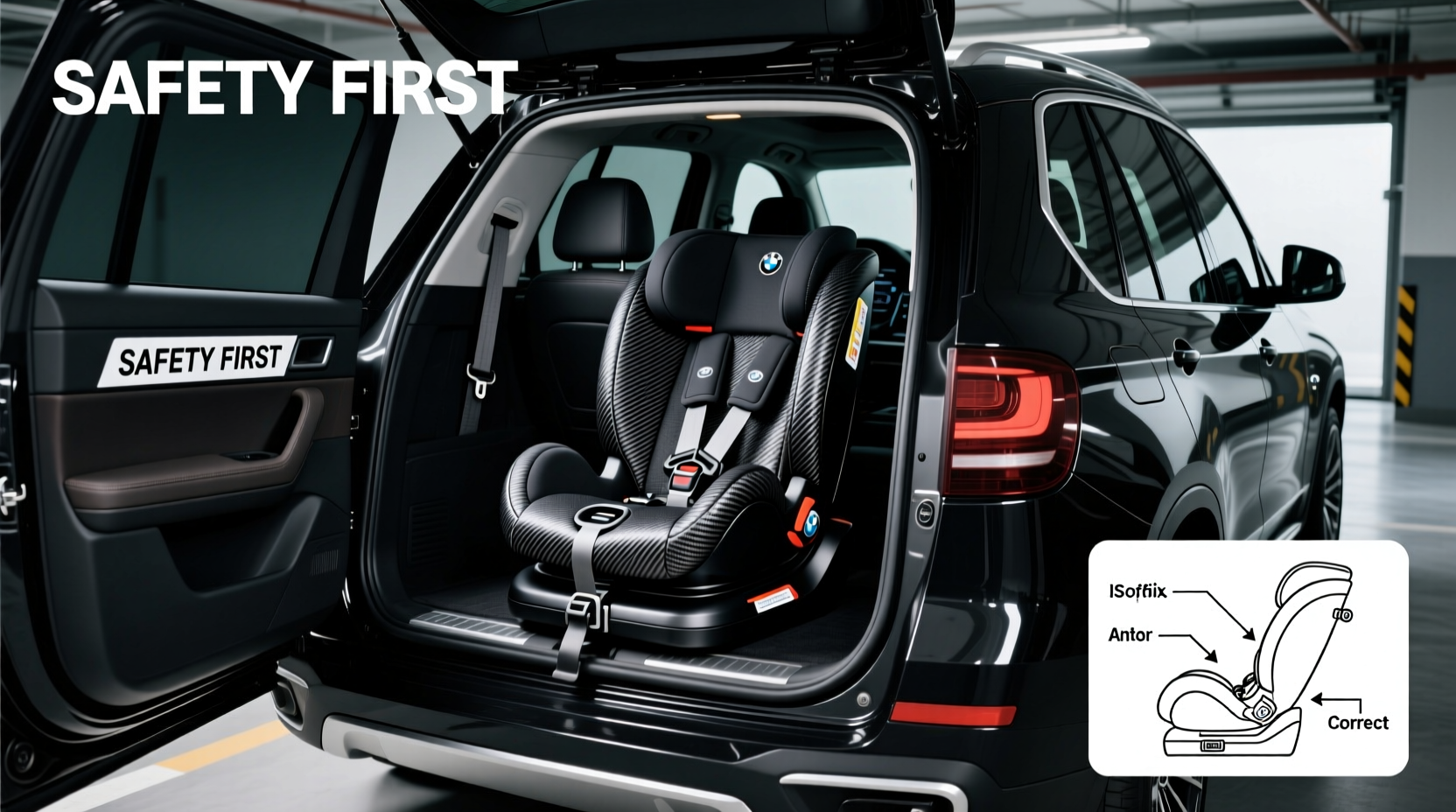 x5 carbon child seat safety