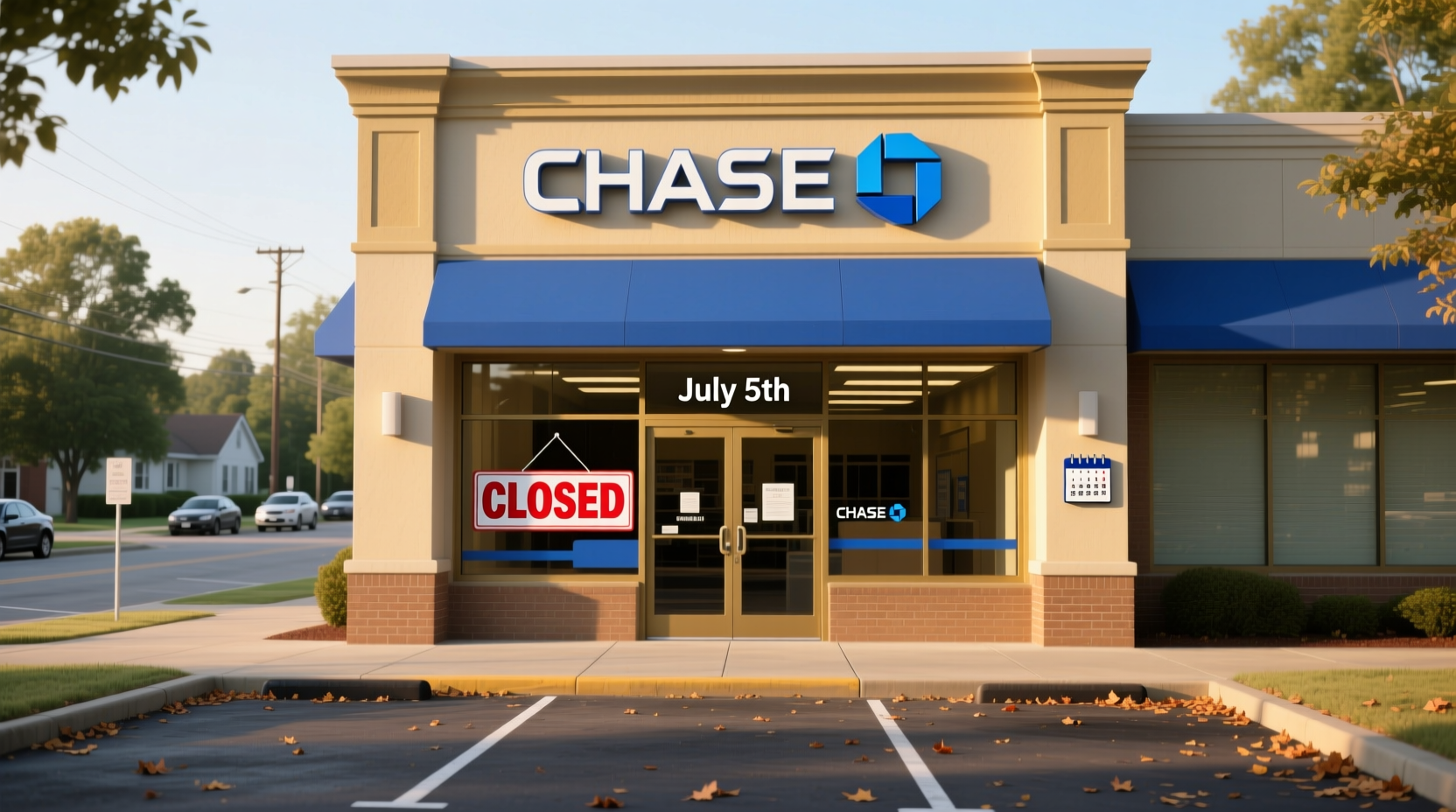 is chase bank open on july 5th