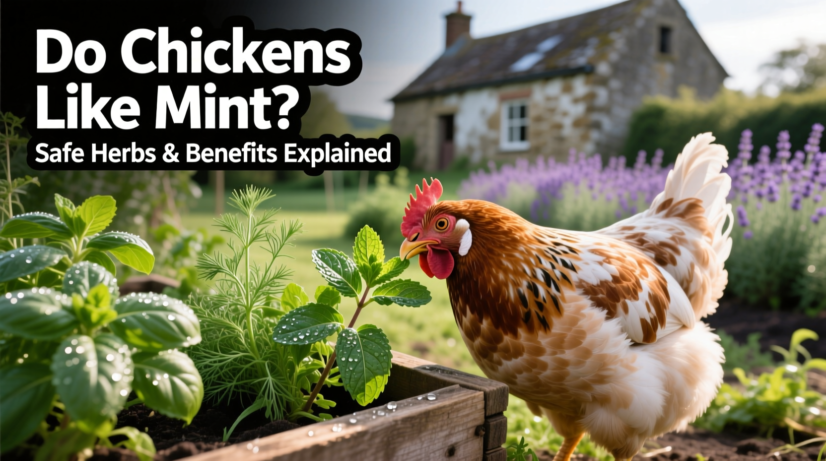do chickens like mint