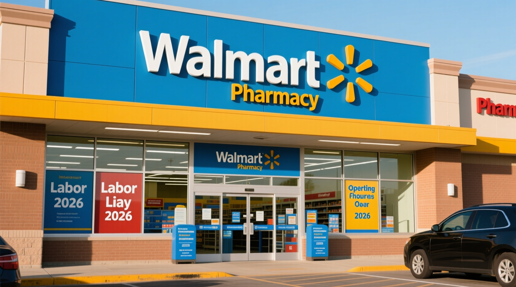is walmart pharmacy open on labor day 2026