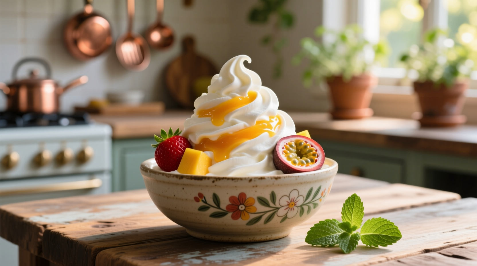make a fruity flavor infused whipped cream with leftov