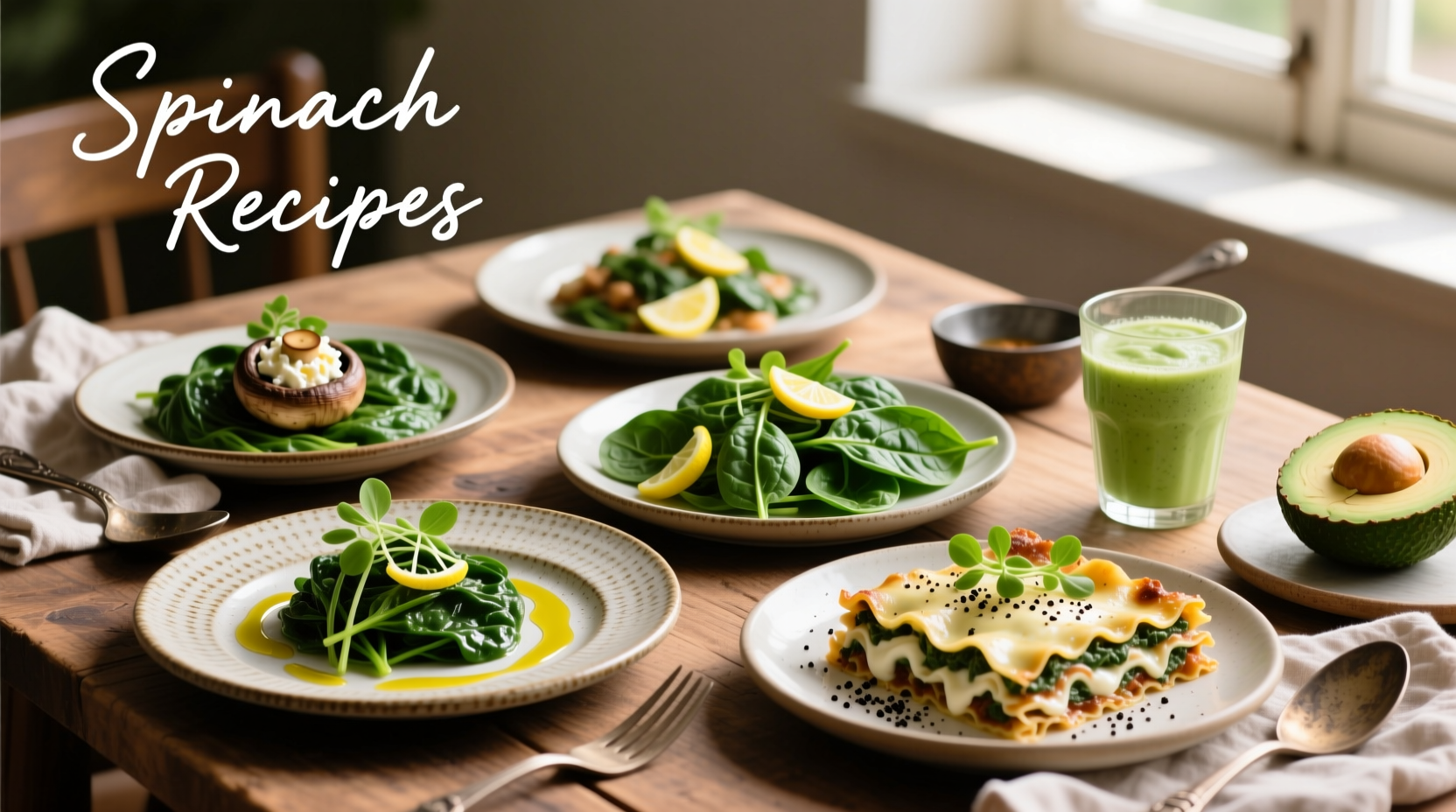 10 Spinach Recipes: Quick, Nutritious & Foolproof