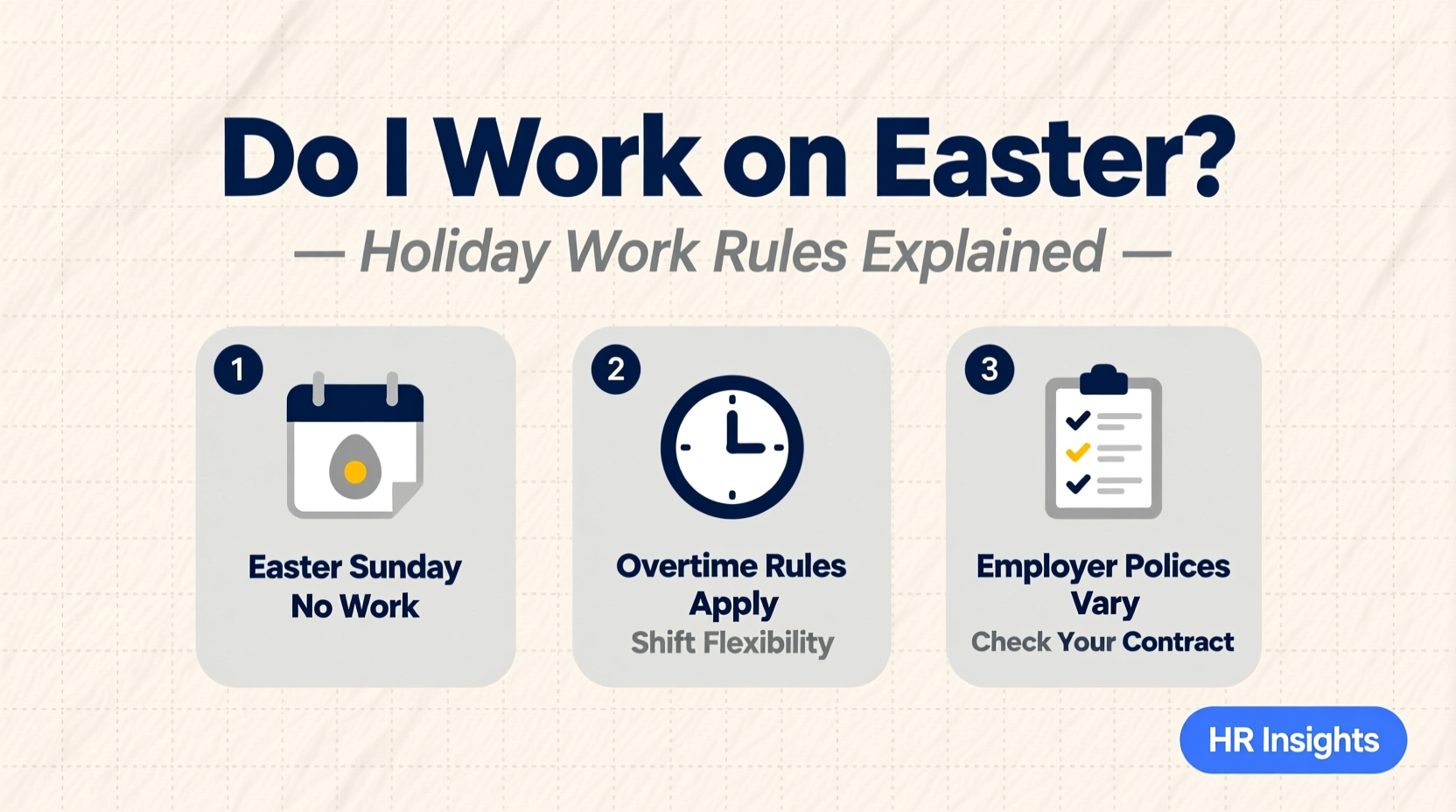 do i work on easter
