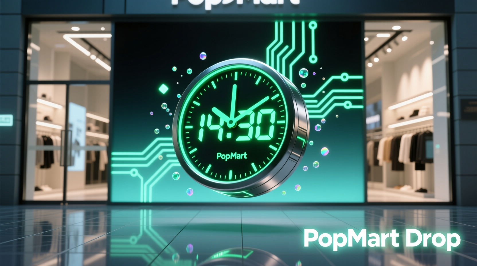 what time is popmart drop