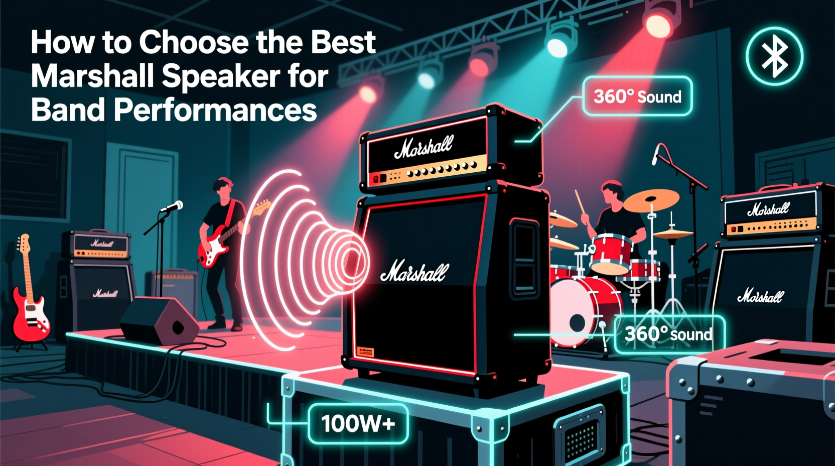 speaker marshall for band