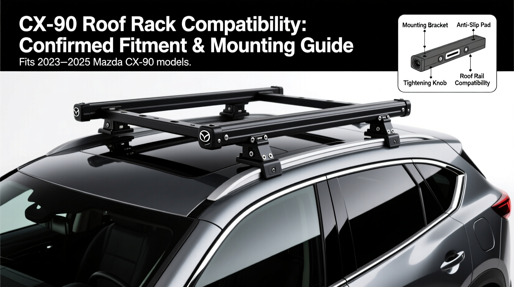 CX-90 Roof Rack Compatibility: Confirmed Fitment & Mounting Guide