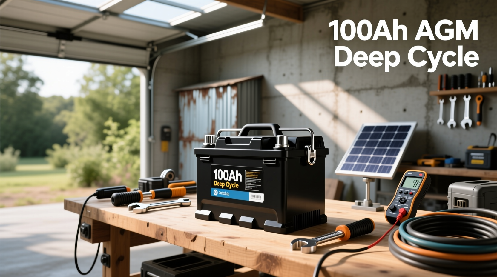 100ah agm deep cycle battery guide when to choose it
