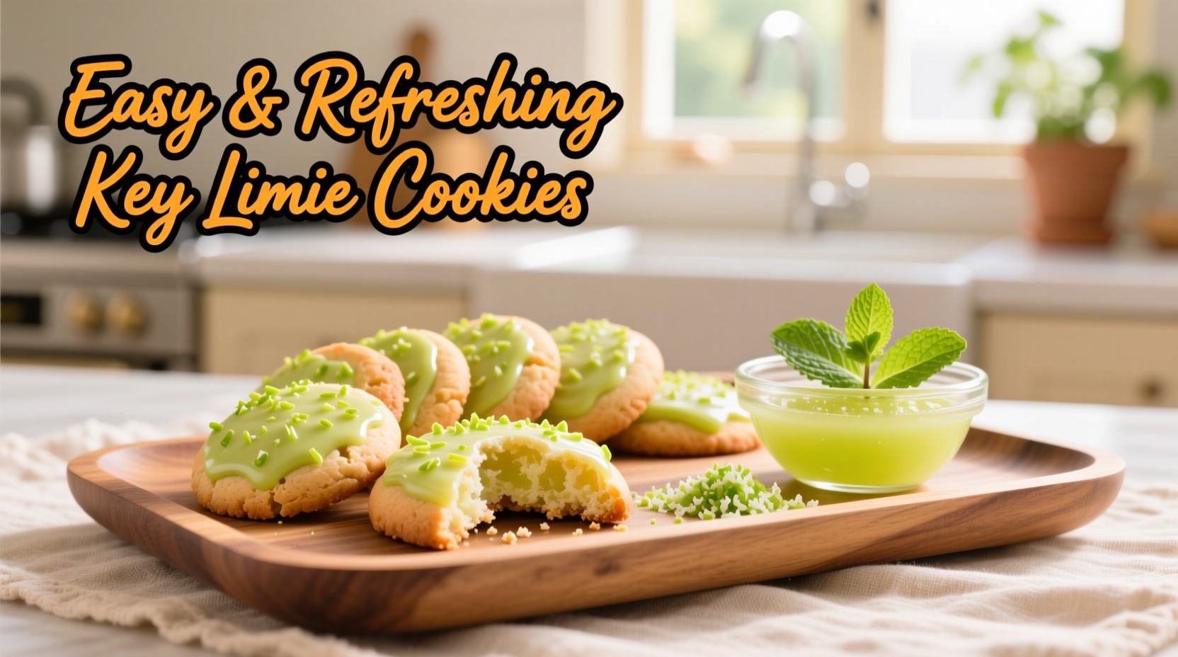 easy and refreshing best key lime cookies recipe to try