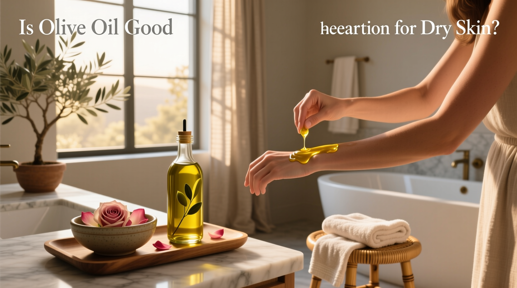 olive oil for dry skin benefits risks