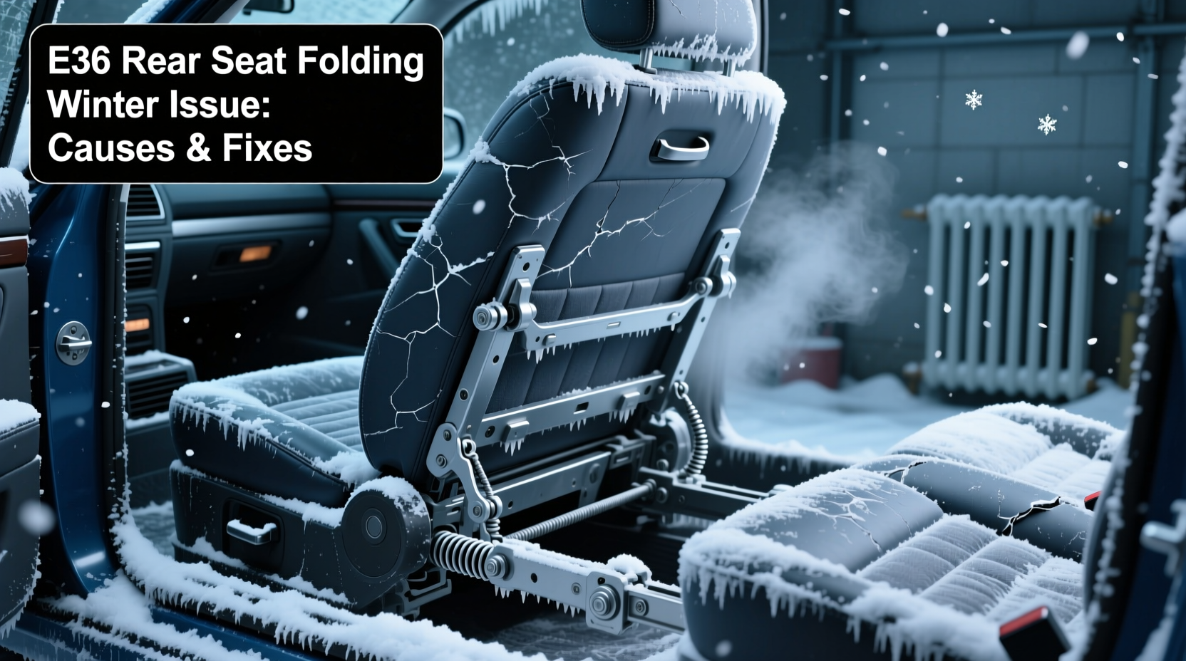 e36 rear seat folding winter issue