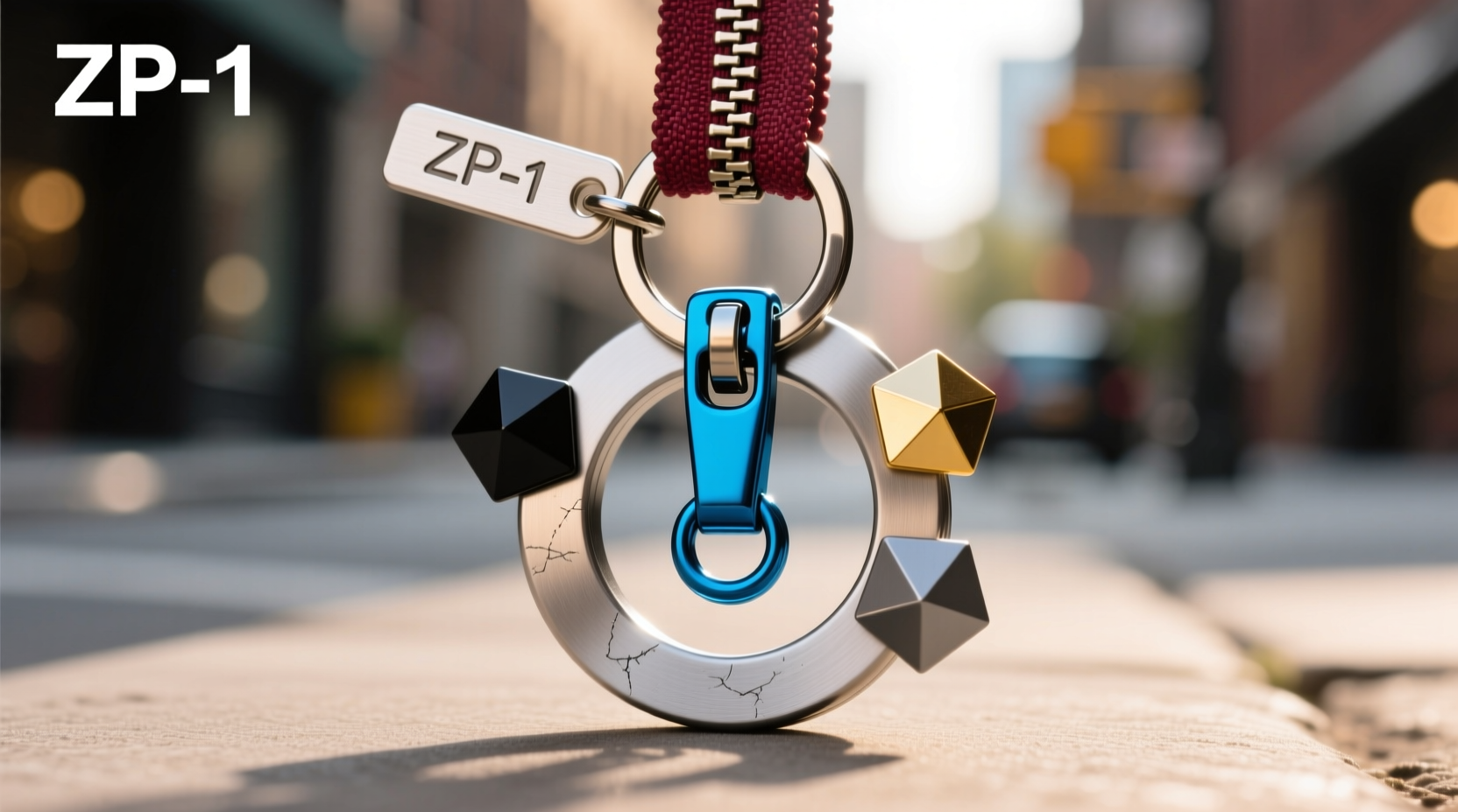 creative ways to attach a zipper puller to your keychain for easy access and style