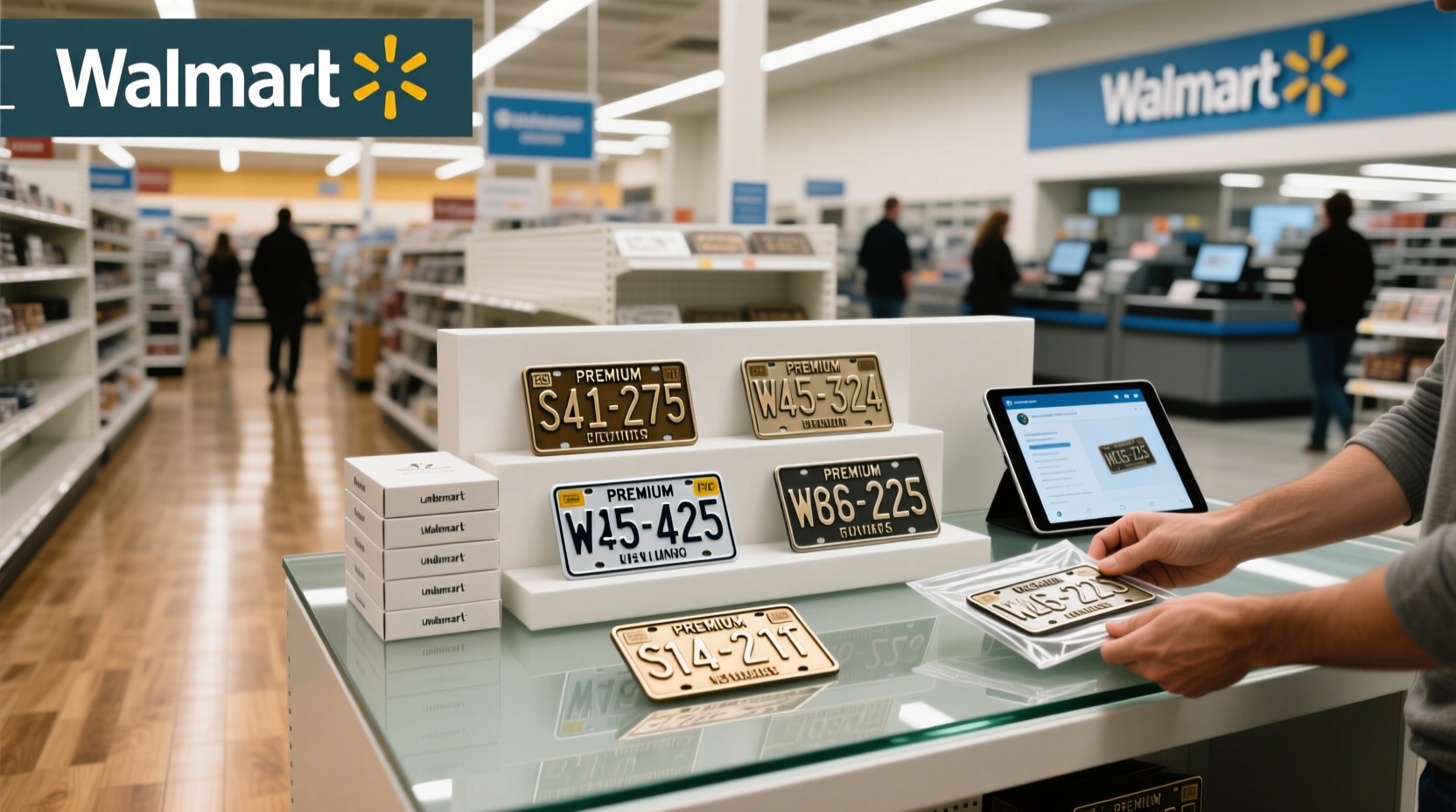 Can You Buy Mini License Plates at Walmart? Where to Find Them