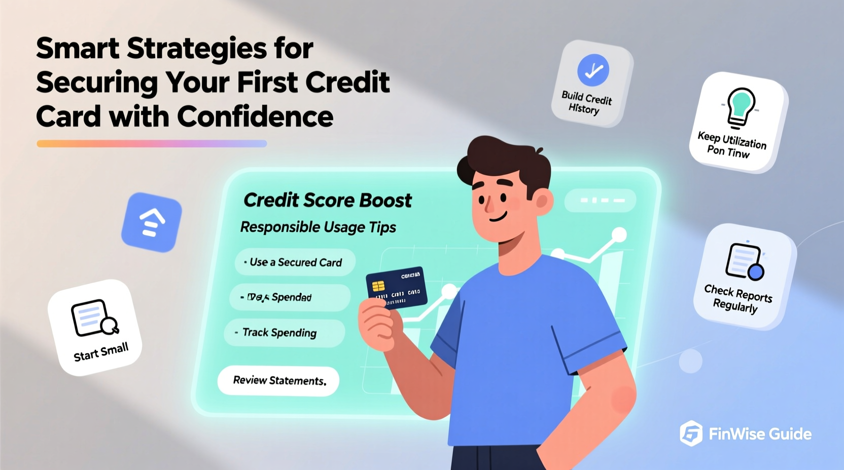 smart strategies for securing your first credit card with confidence