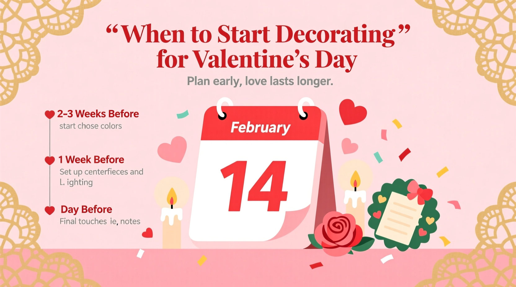 when can you start decorating for valentines day