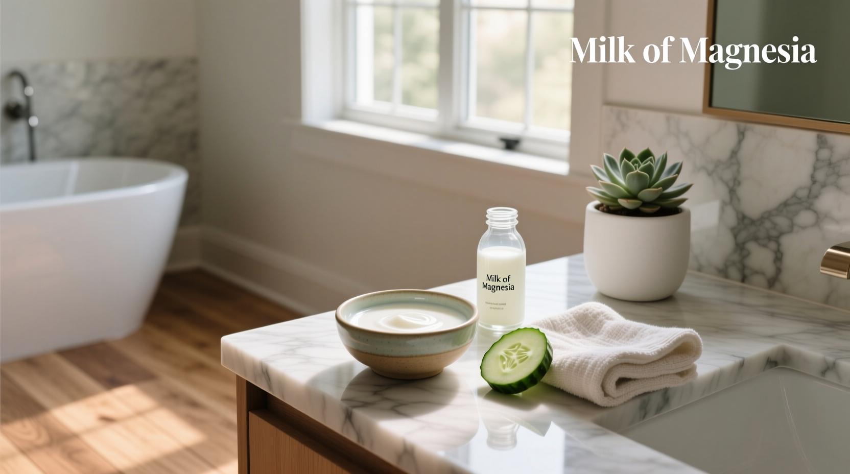 milk of magnesia for face use