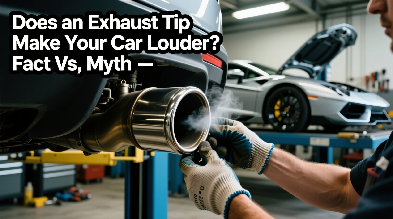 does an exhaust tip make your car louder