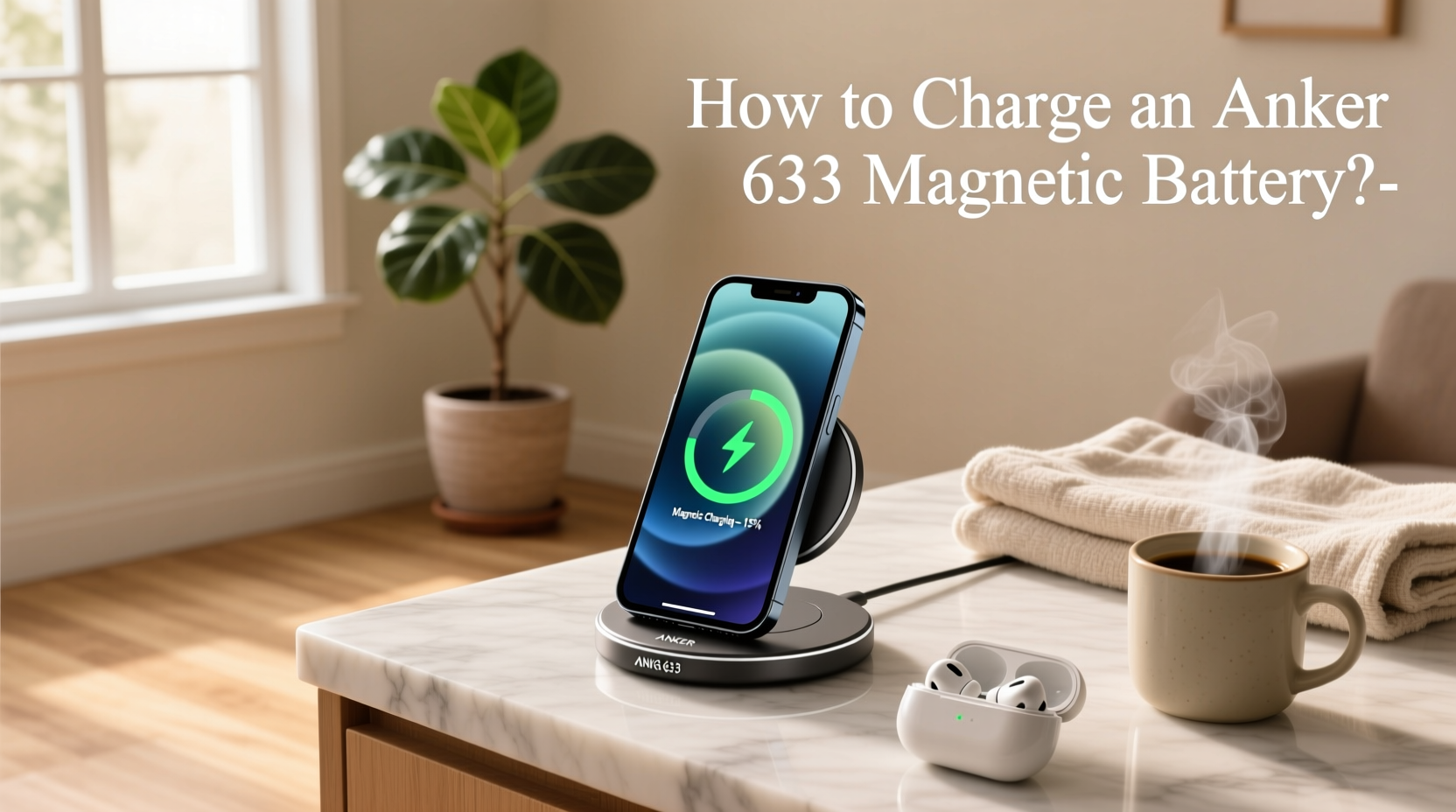 How to Charge Anker 633 Magnetic Battery: A Practical Guide