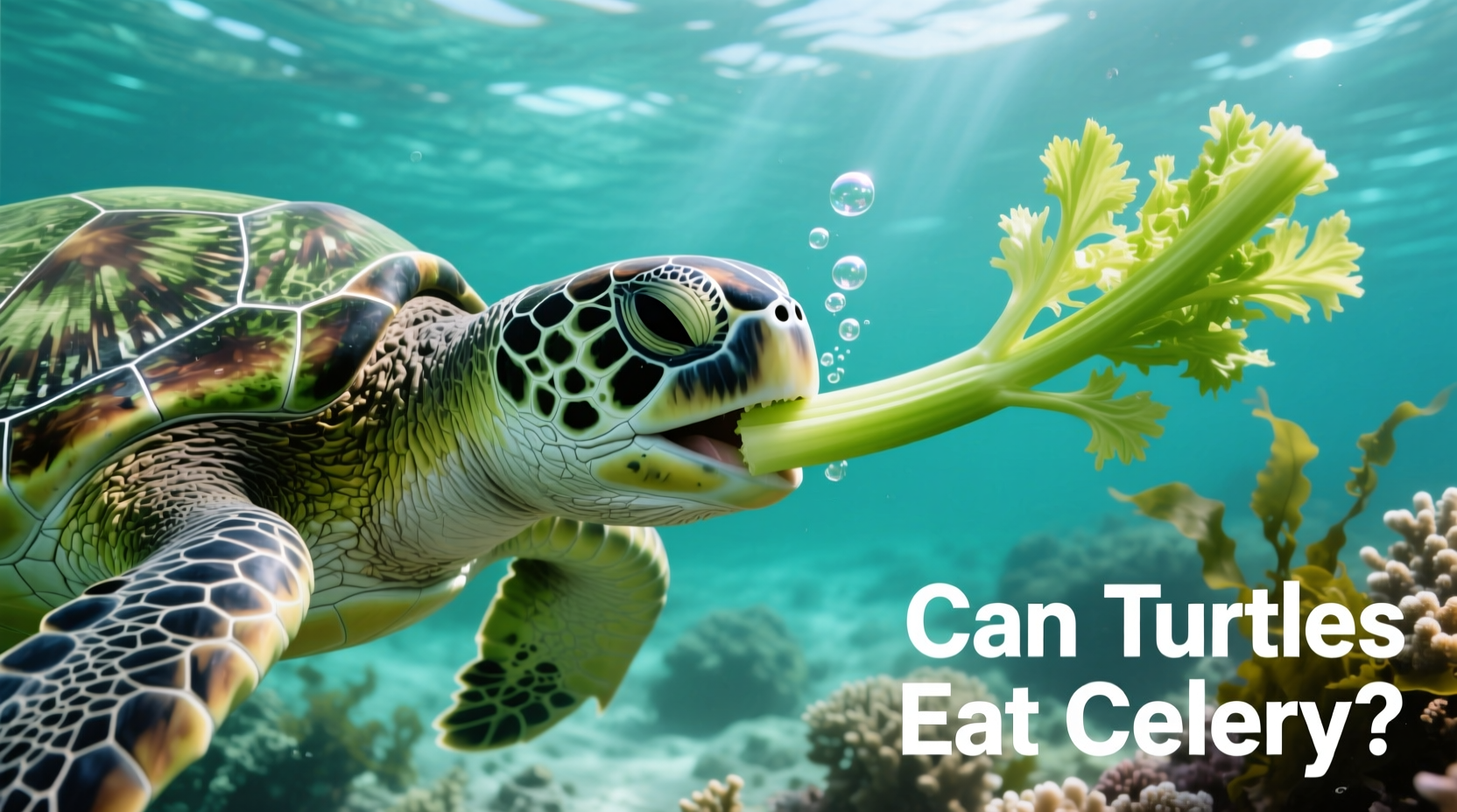 can turtles eat celery