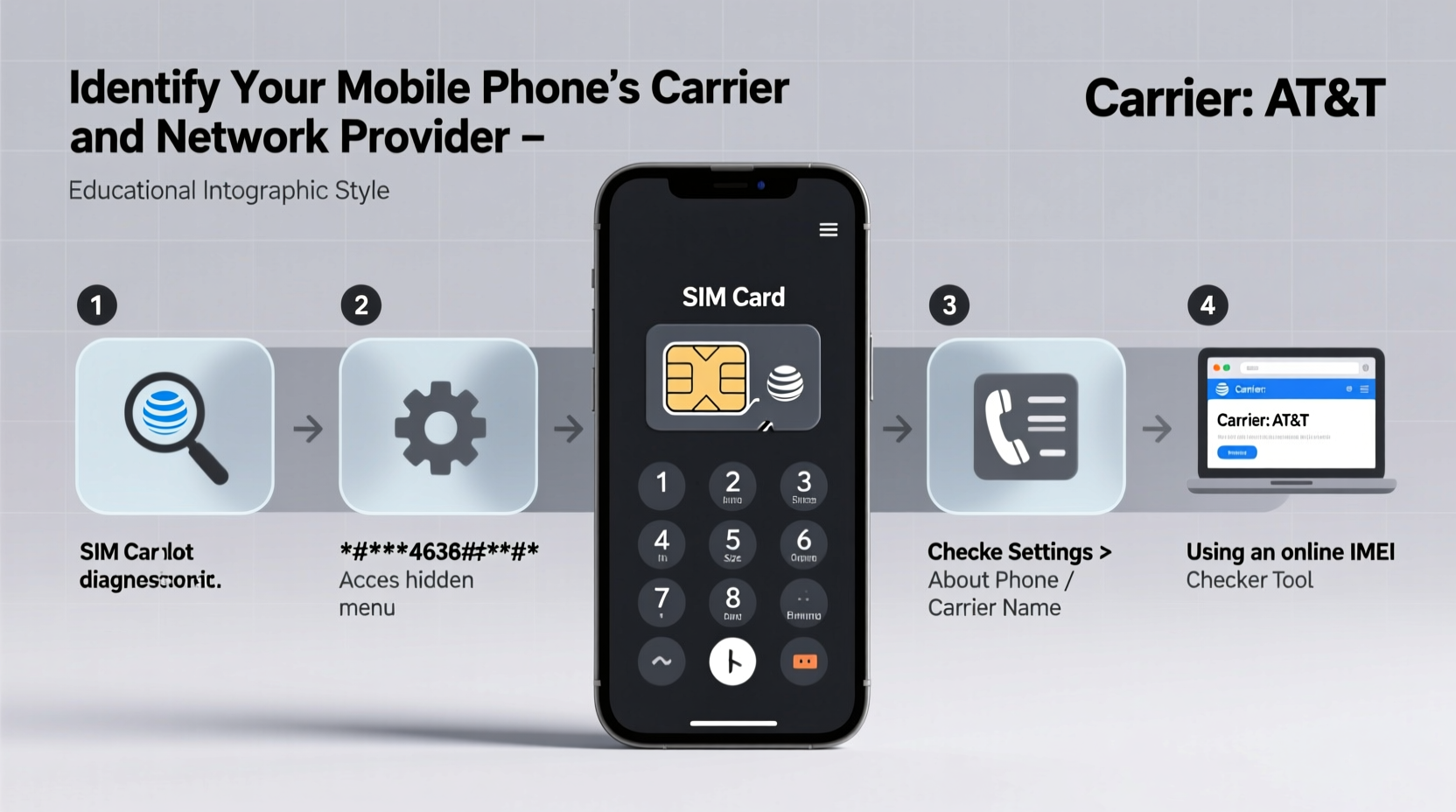 how to easily identify your mobile phones carrier and network provider