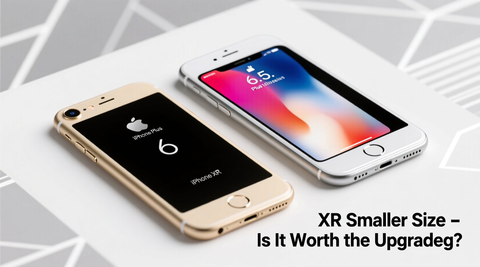 iphone 6 plus vs xr is the xrs smaller size worth the upgrade
