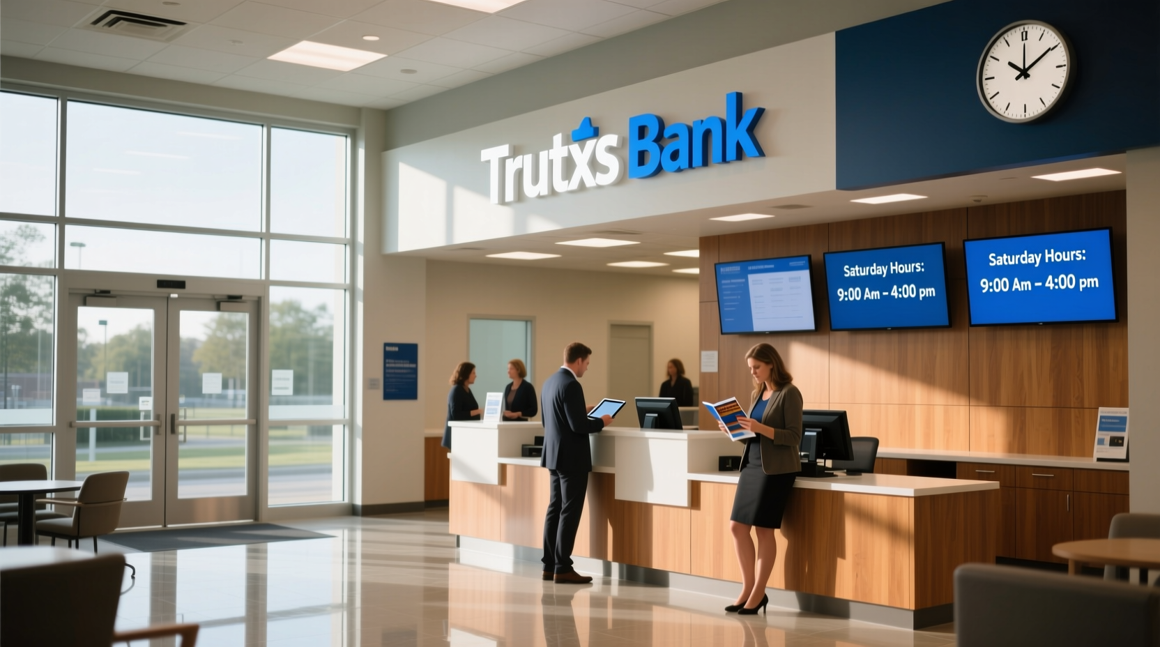 is truist bank open on saturdays