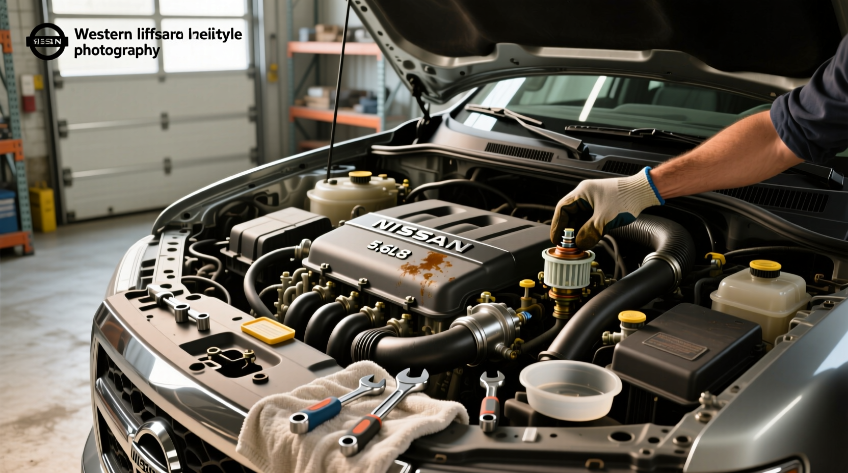 2017 nissan titan thermostat replacement guide