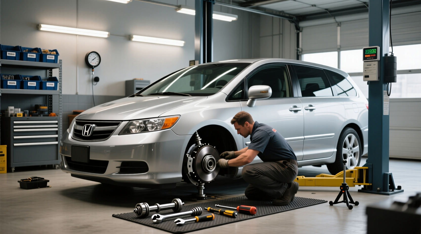 2007 honda odyssey cv axle replacement guide