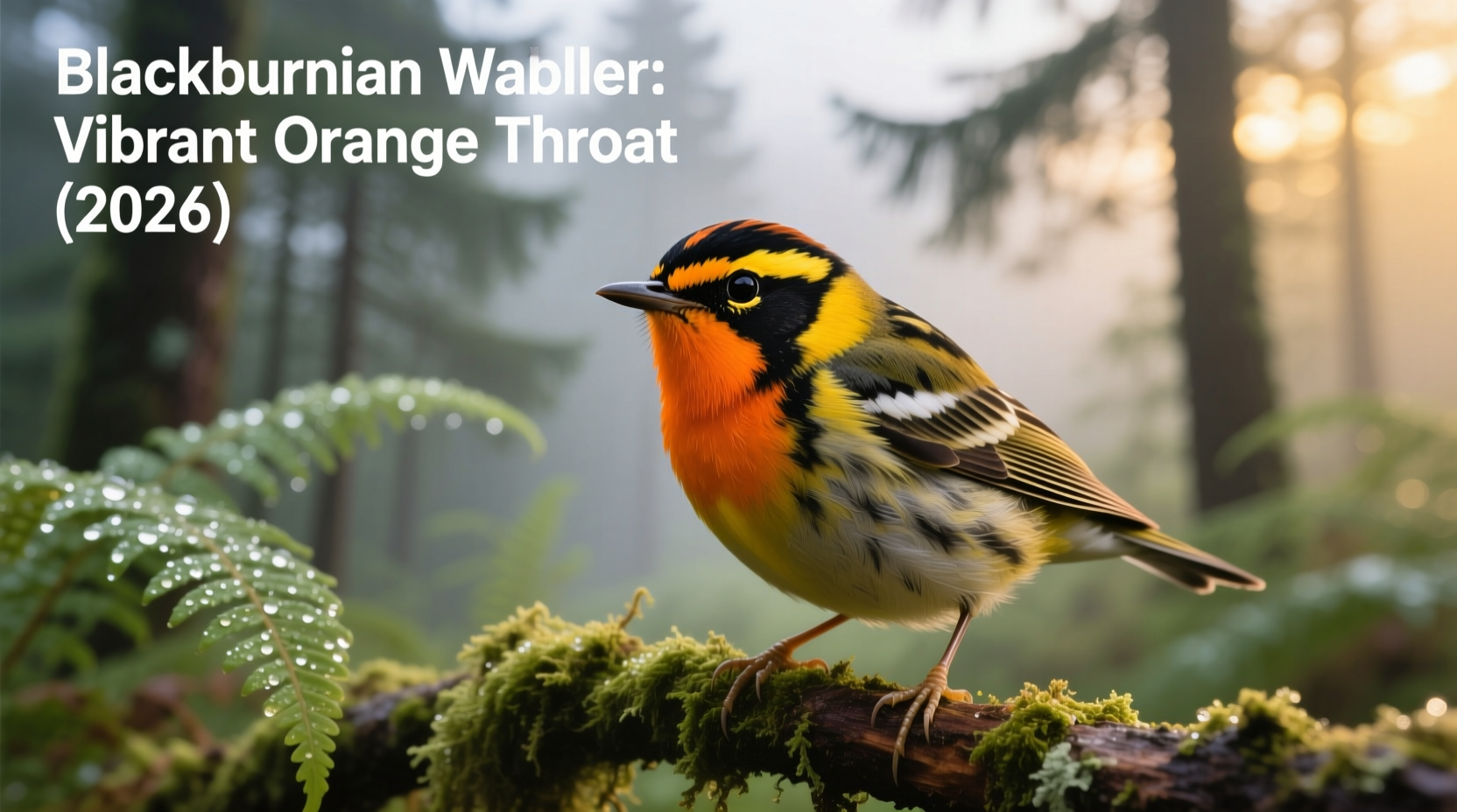 Blackburnian Warbler: Vibrant Orange Throat (2026)